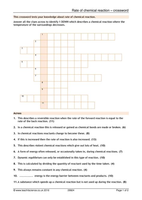 The <strong>crossword</strong> clue Place for <strong>reactions</strong> and solutions with 7 letters was last seen on the May 13, 2023. . Fresh reaction crossword